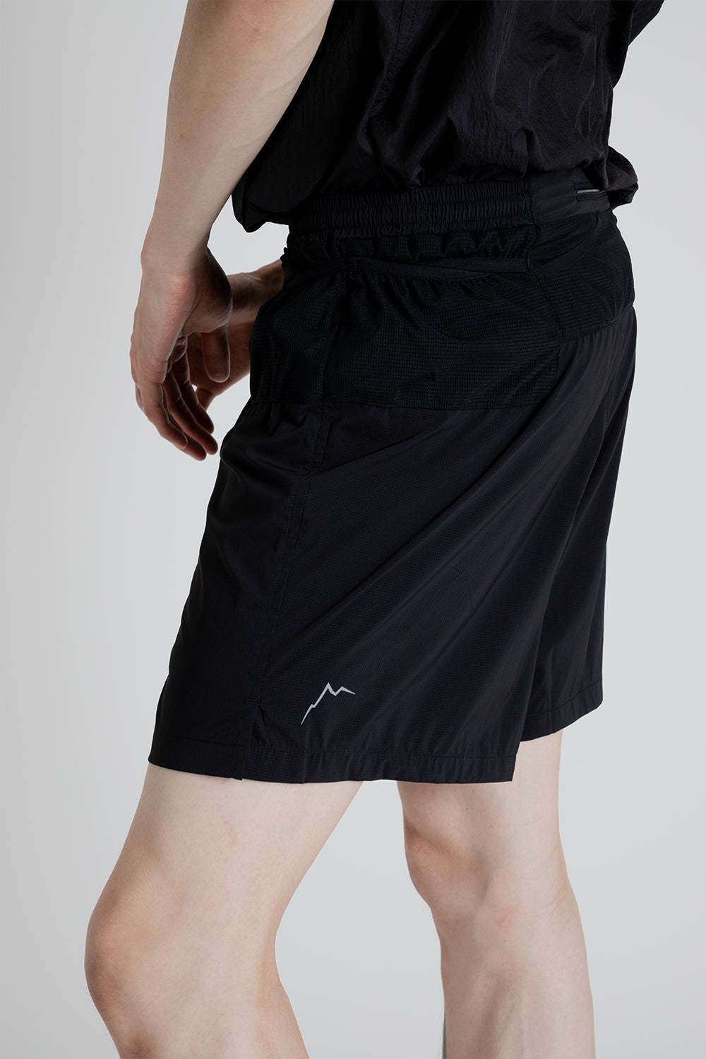 CAYL Nylon Trail Shorts in Black | Wallace Mercantile Shop