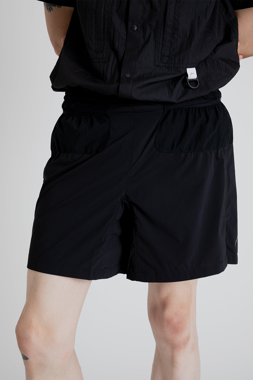 Nylon Trail Shorts - Black