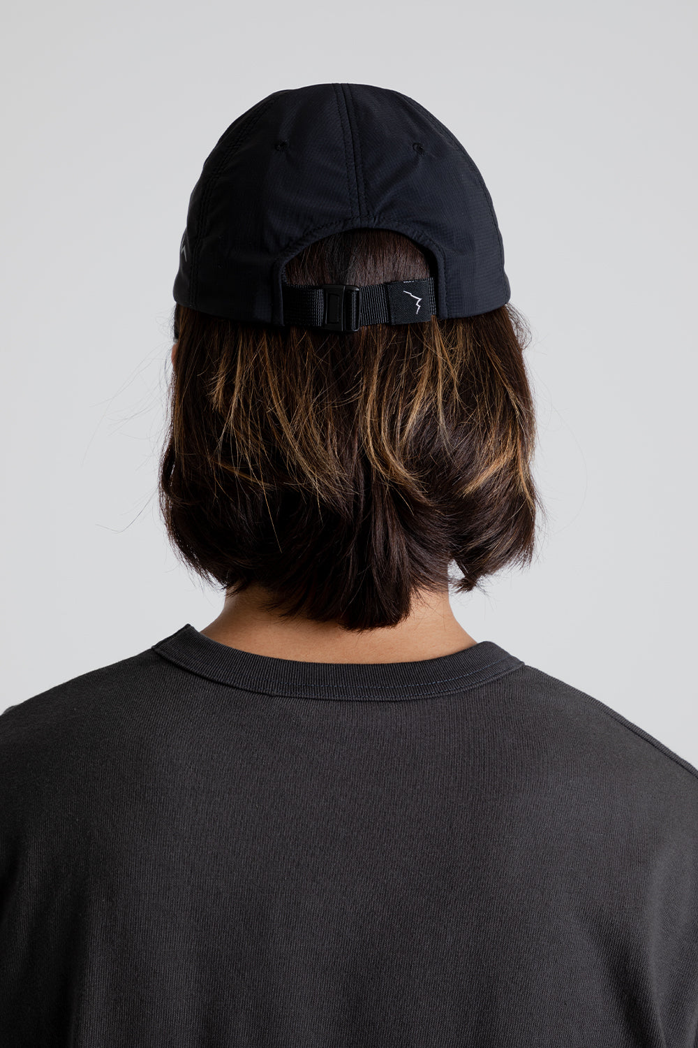 CAYL Stretch Nylon Cap in Black | Wallace Mercantile Shop