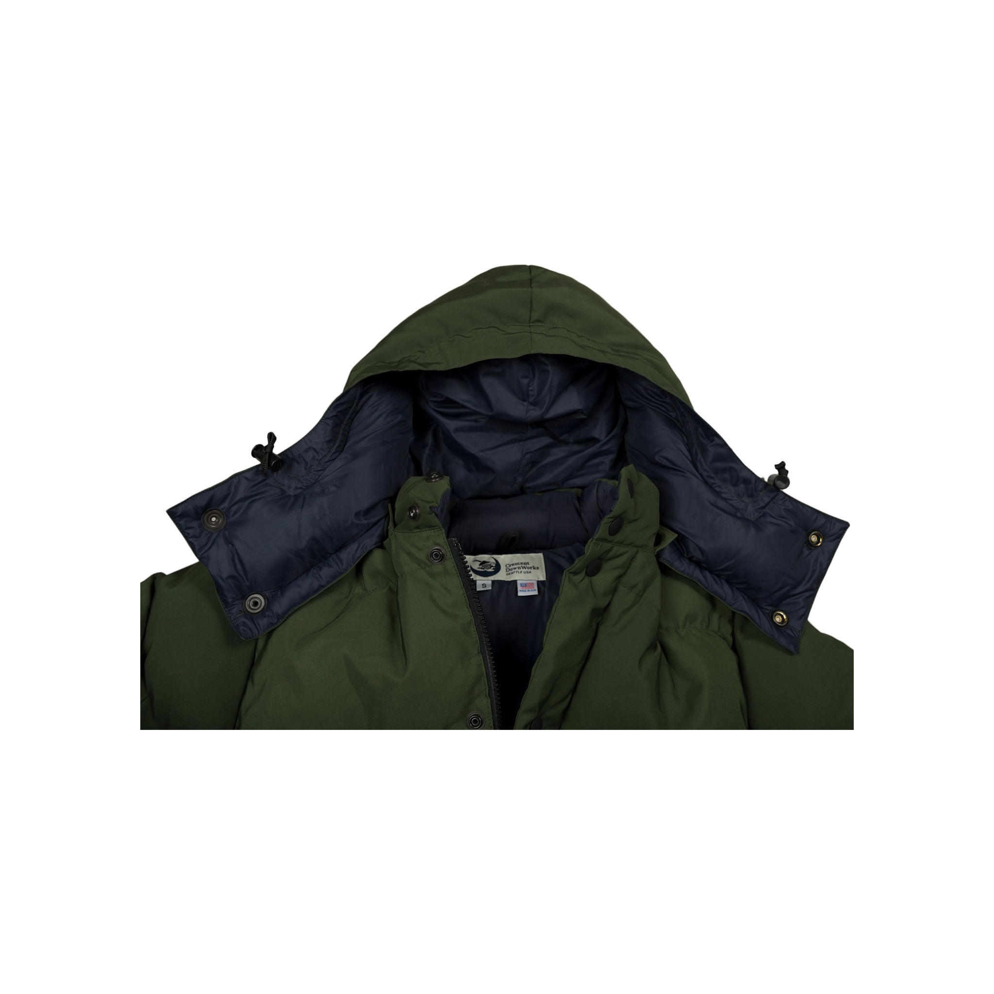 Crescent parka top