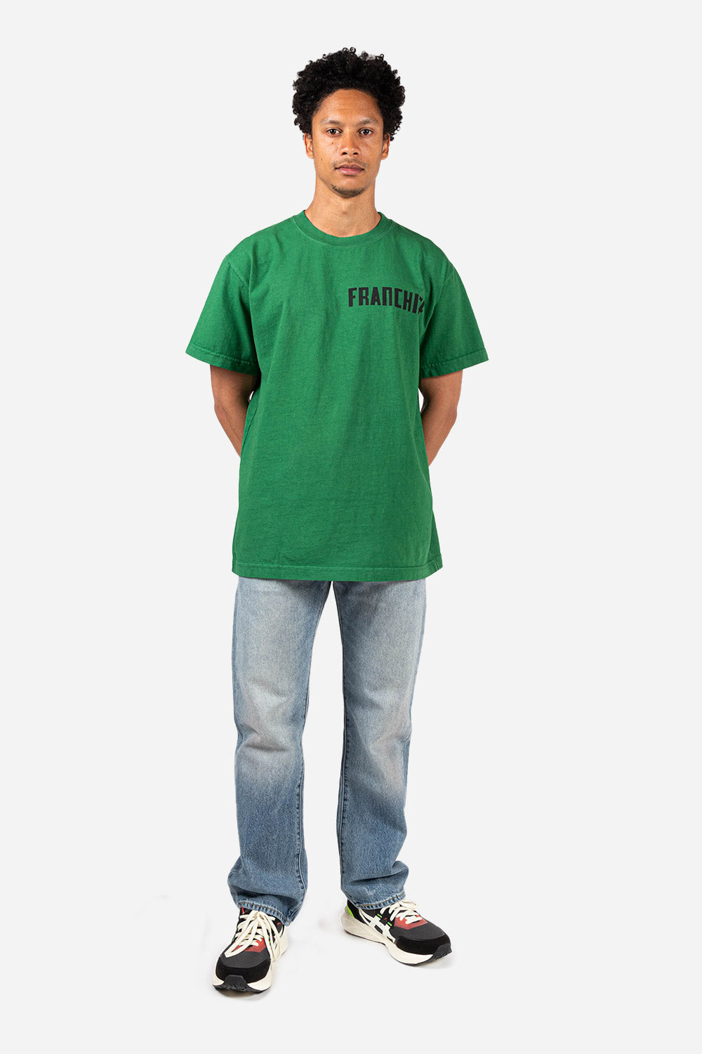 franchise-casa-babylon-t-shirt-washed-green