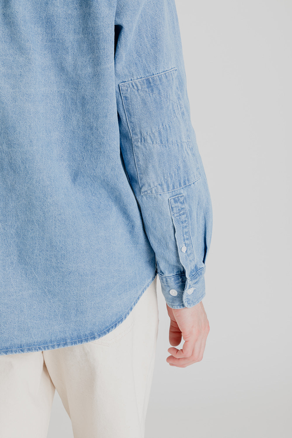 Frizmworks OG Wide Cotton Pants in Oatmeal