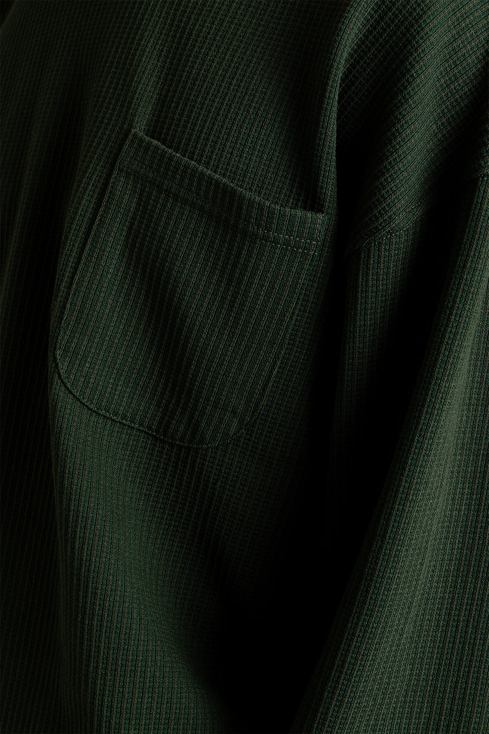 Frizmworks Semi Crop LS Tee in Olive