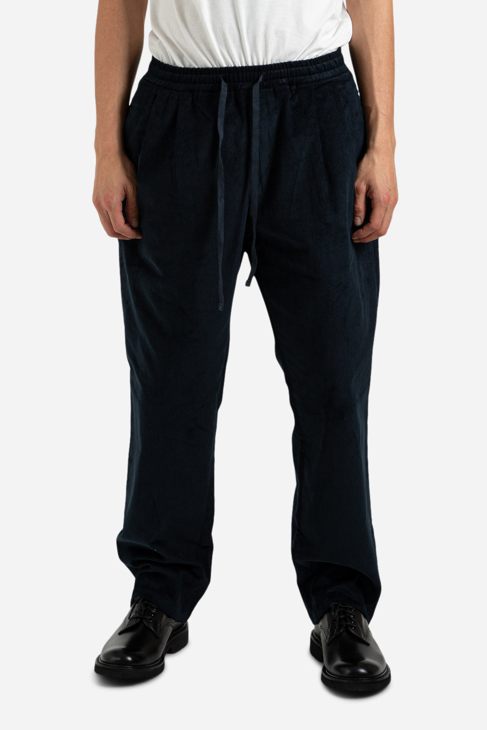 frizmworks_corduroy_relax_pants_set_up_two_tuck_pants_navy