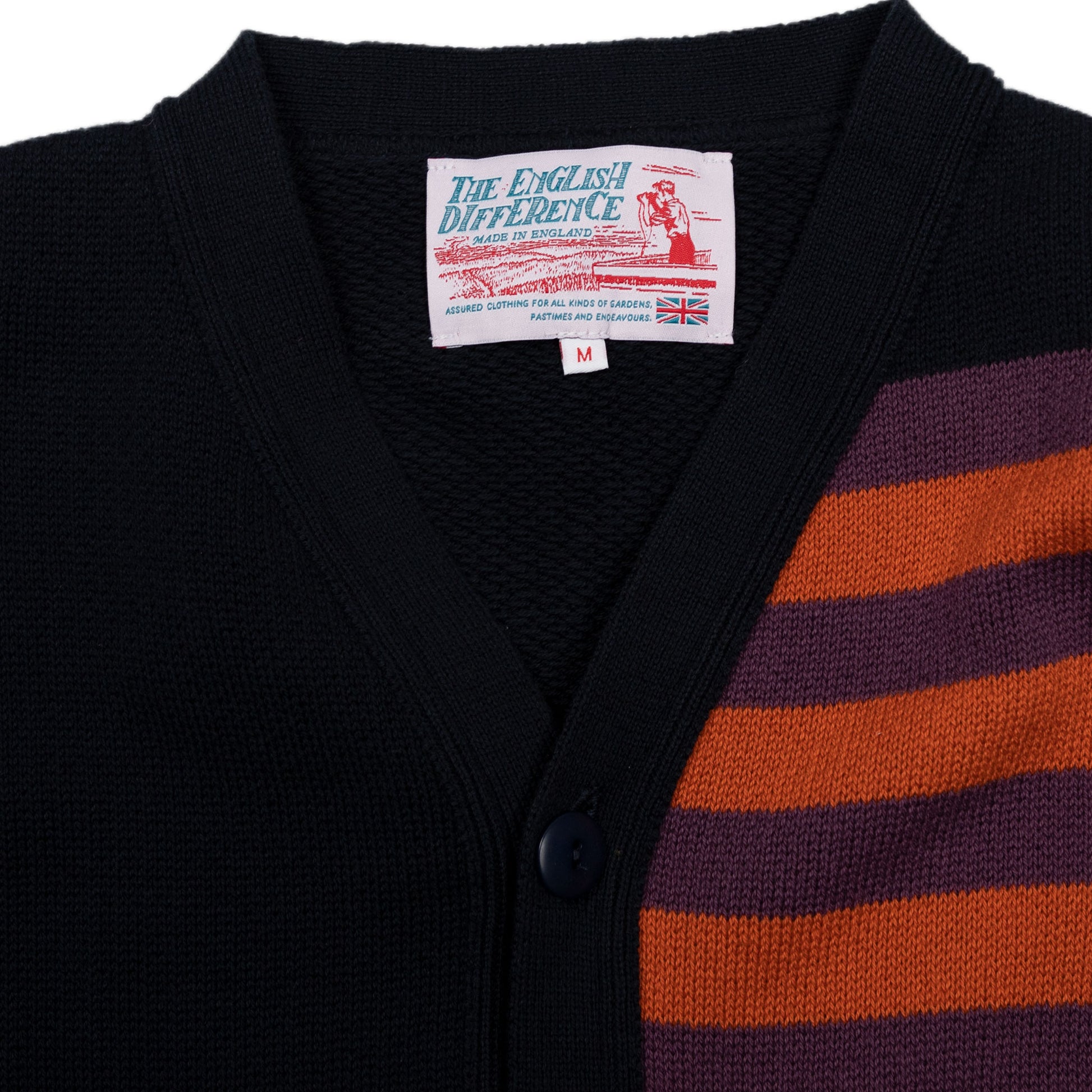 Garbstore TED USA Cardigan in Navy