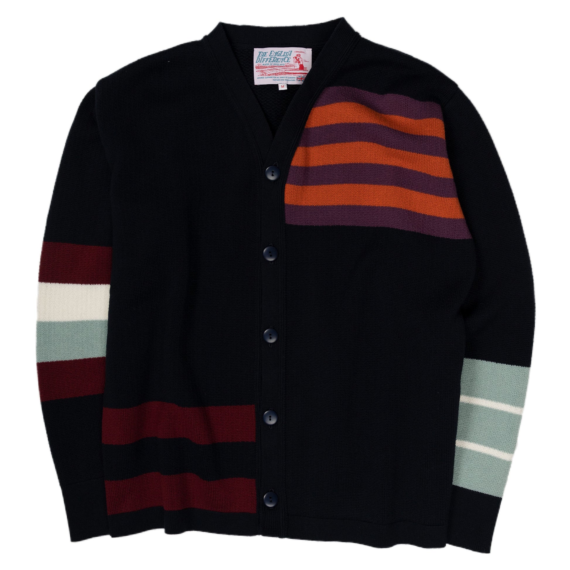Garbstore TED USA Cardigan in Navy