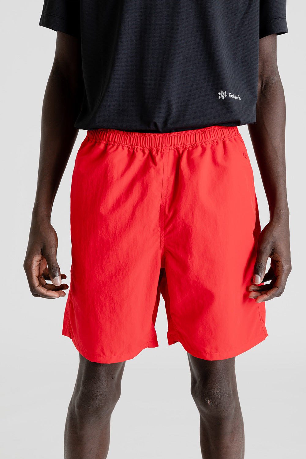 Nylon Shorts 7 inch - Fire Red