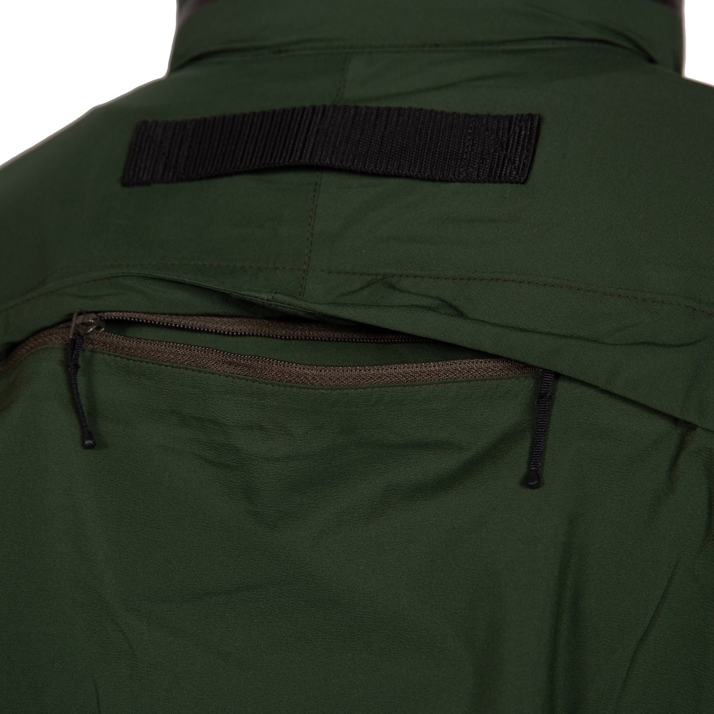 Goldwin Traveler Blouson in Cypress Green Outerwear sportwear hooded hood rain gear all weather