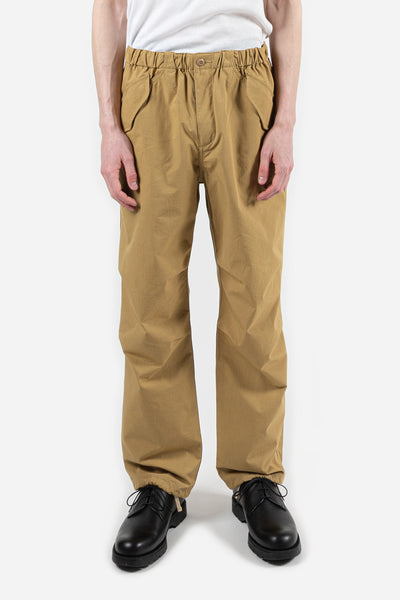 Goldwin Wide Easy Wind Pants in Beige - Wallace Mercantile Shop