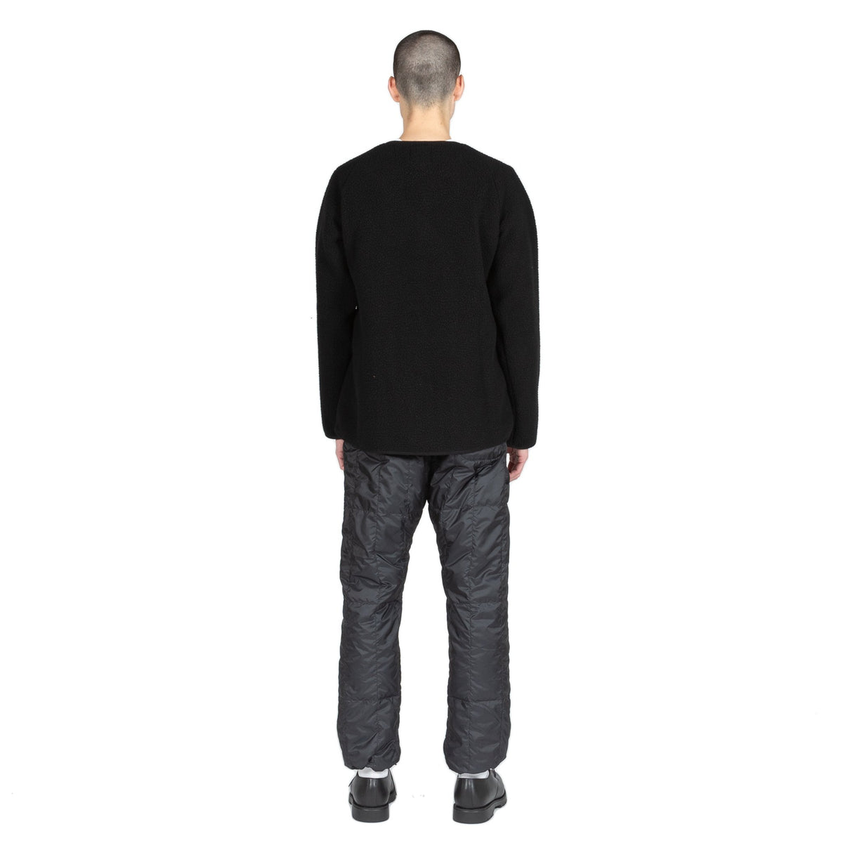Gramicci Boa Fleece Jacket in Black outer wear warm front