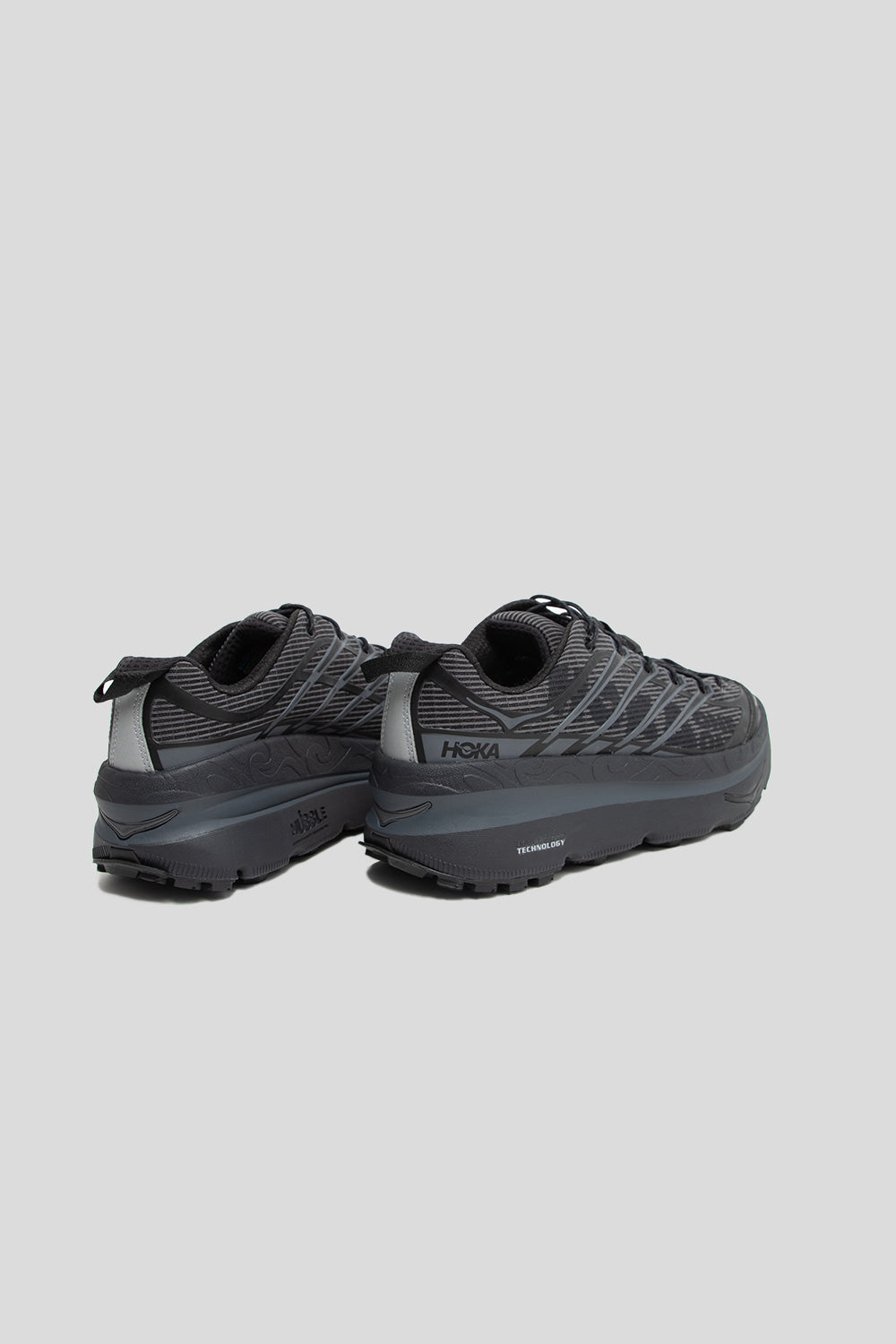 Hoka U Mafate OG Shoe in Black/Black