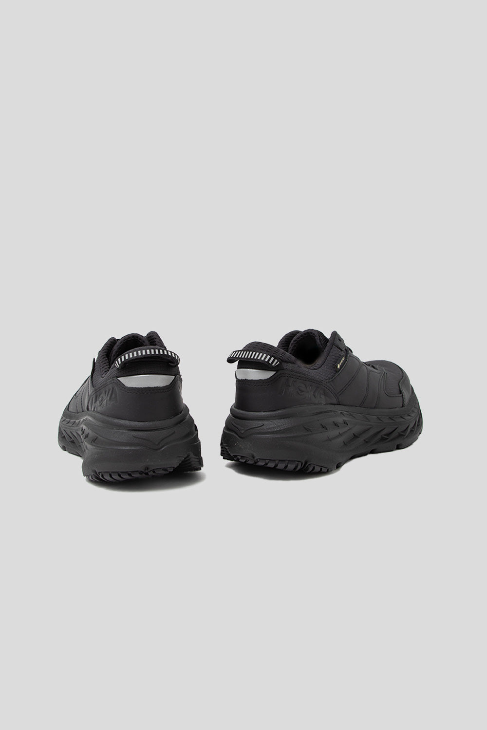 Hoka Bondi L GTX Shoe in Black / Black