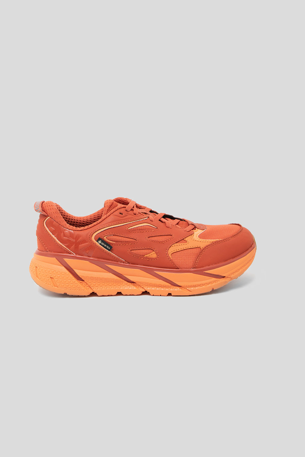 Hoka All Gender Clifton L GTX Shoe in Burnt Ochre/Copper Tan