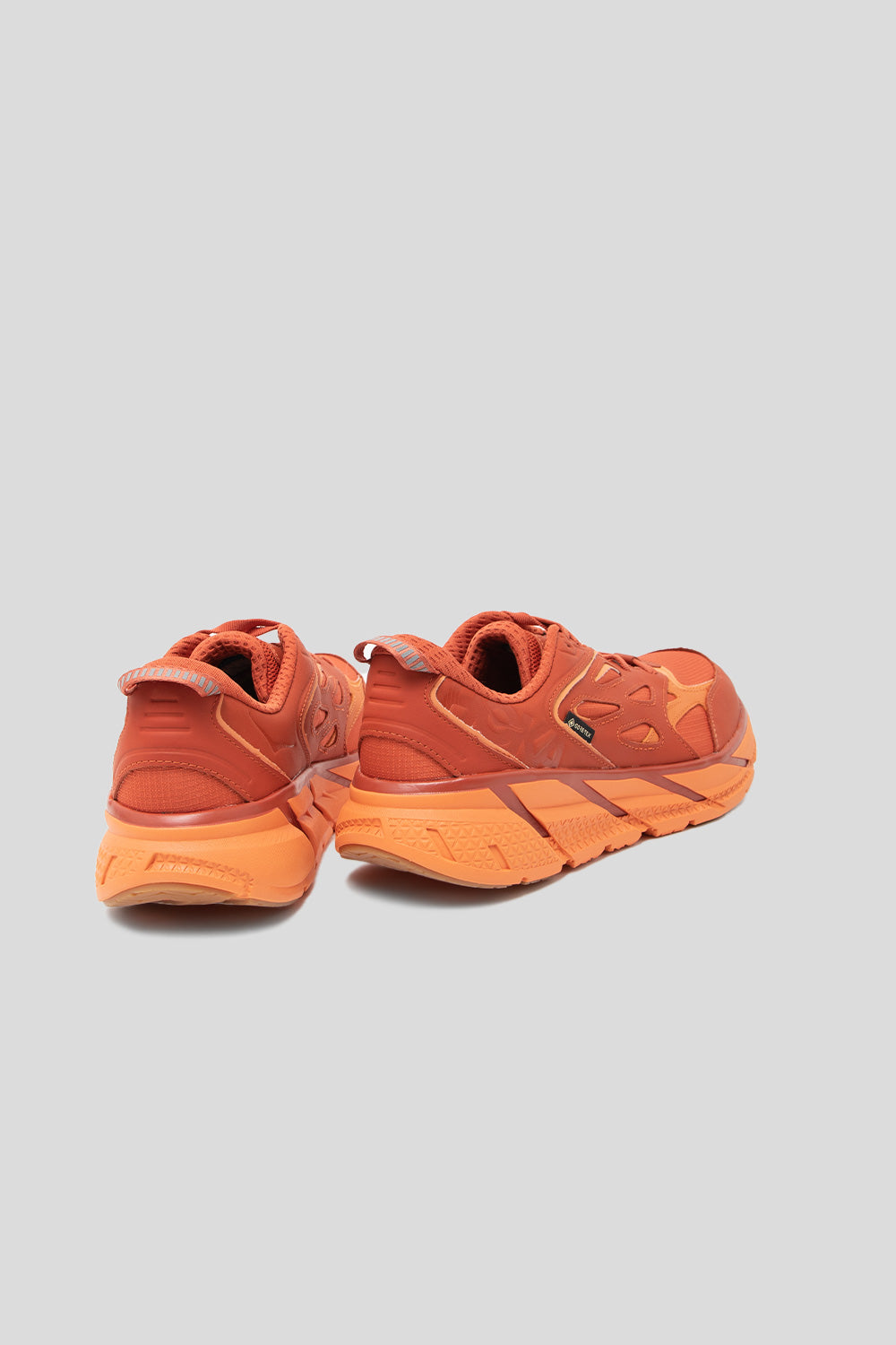 Hoka All Gender Clifton L GTX Shoe in Burnt Ochre/Copper Tan