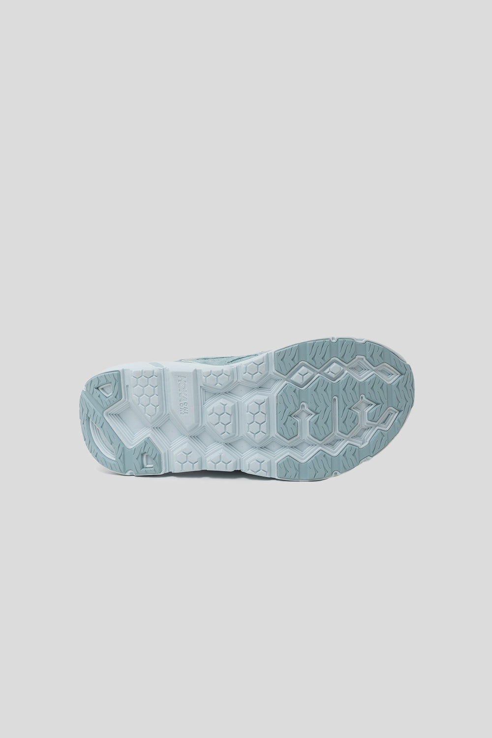 Hoka All Gender Clifton L Suede Shoe in Cloud Blue/Ice Flow