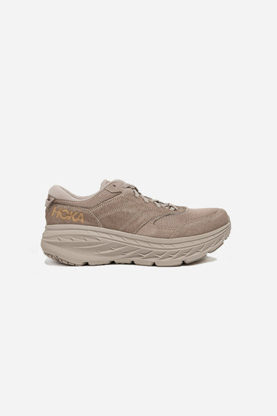 Hoka x Engineered Garments Bondi L in Simply Taupe Cow Hair - Wallace