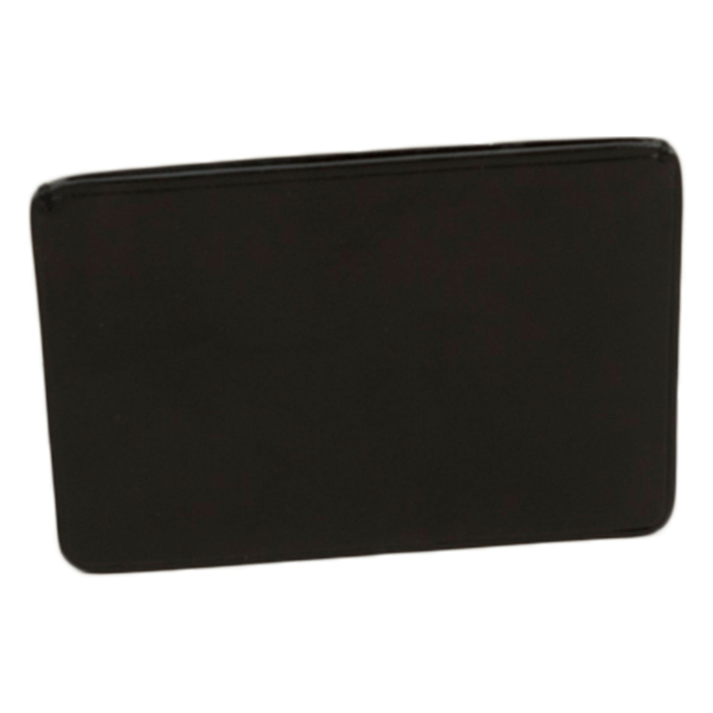 Card Holder in Coloured Leather - Black