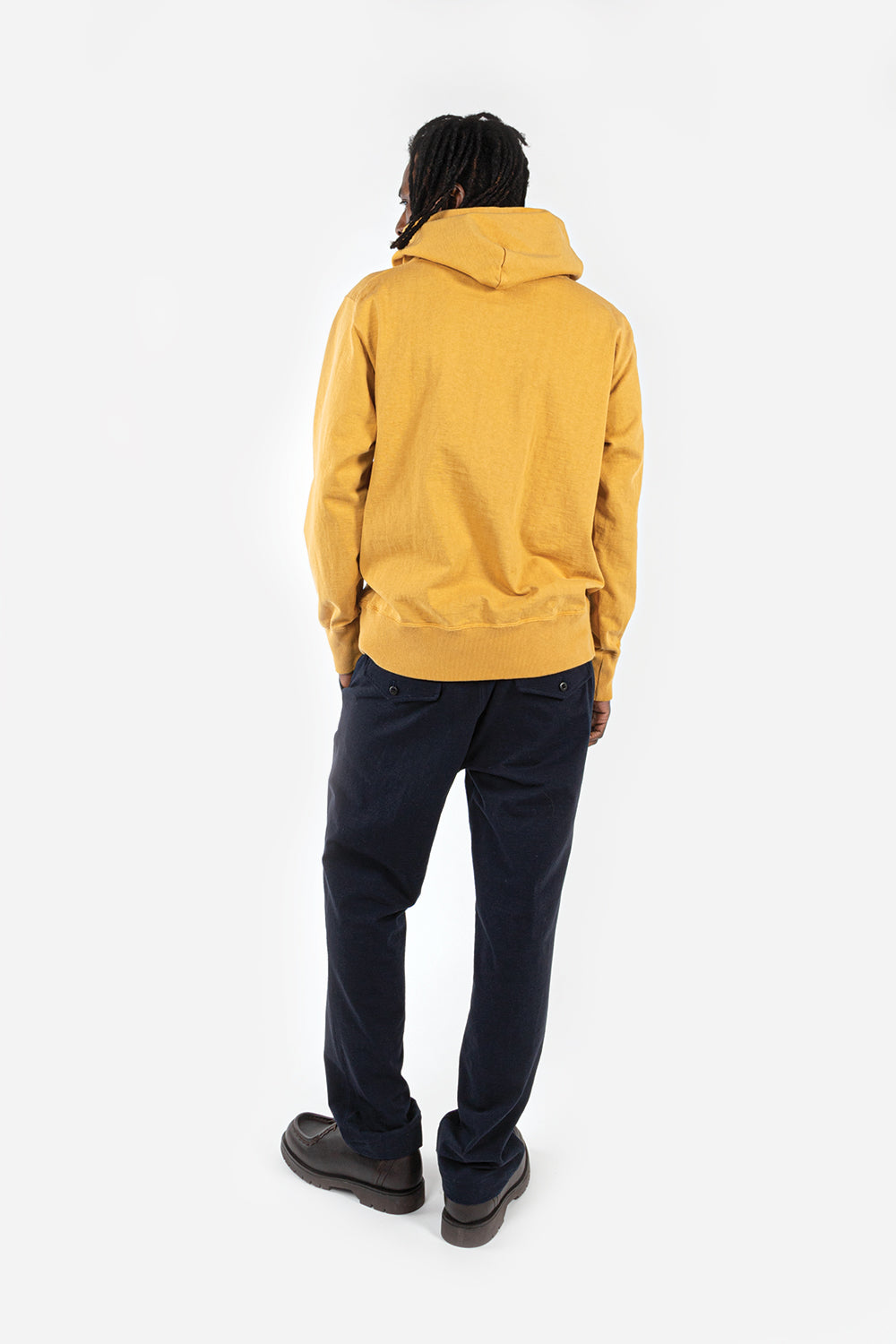 Jackman Dotsume Pullover Parka in Knuckle Yellow - Wallace