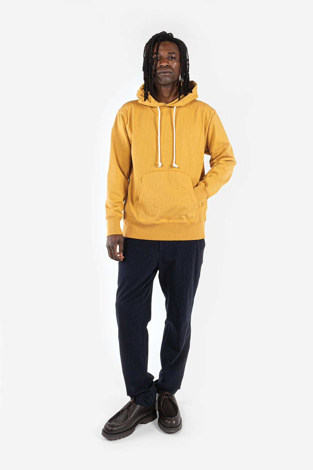 Jackman Dotsume Pullover Parka in Knuckle Yellow - Wallace