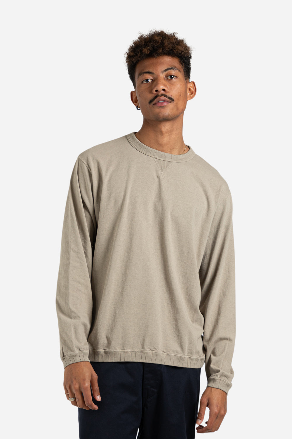 Ribbed Long Sleeve T-Shirt - DD Base