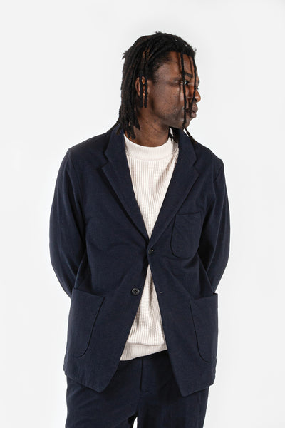 Jackman Stretch Jacket in Navy - Wallace Mercantile Shop