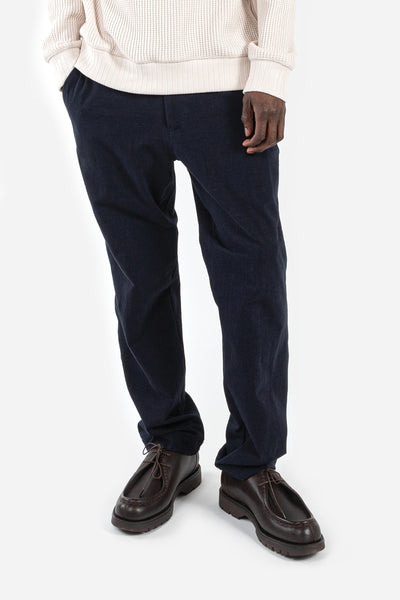 Jackman Stretch Trousers in Navy - Wallace Mercantile Shop