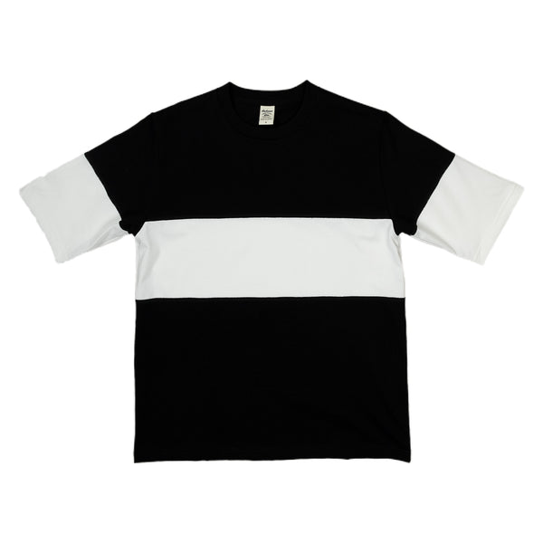 ennoy BORDER T-SHIRTS (BLACK×WHITE) S jackman_border_t_shirt_single_