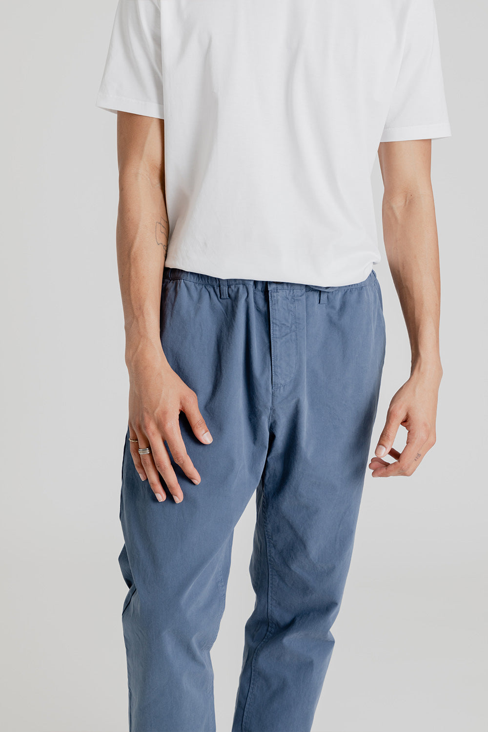 Kestin Inverness Twill Trouser in French Blue