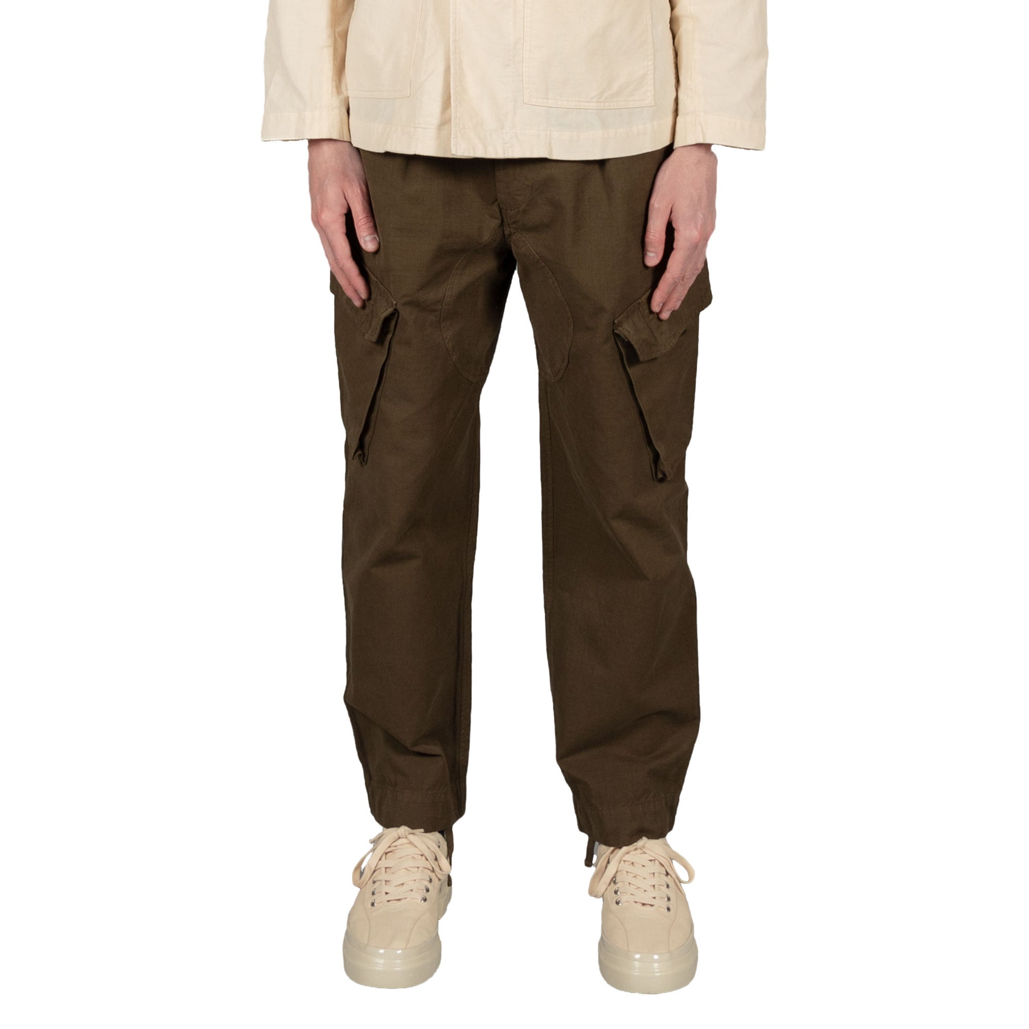 kestin luss trouser olive