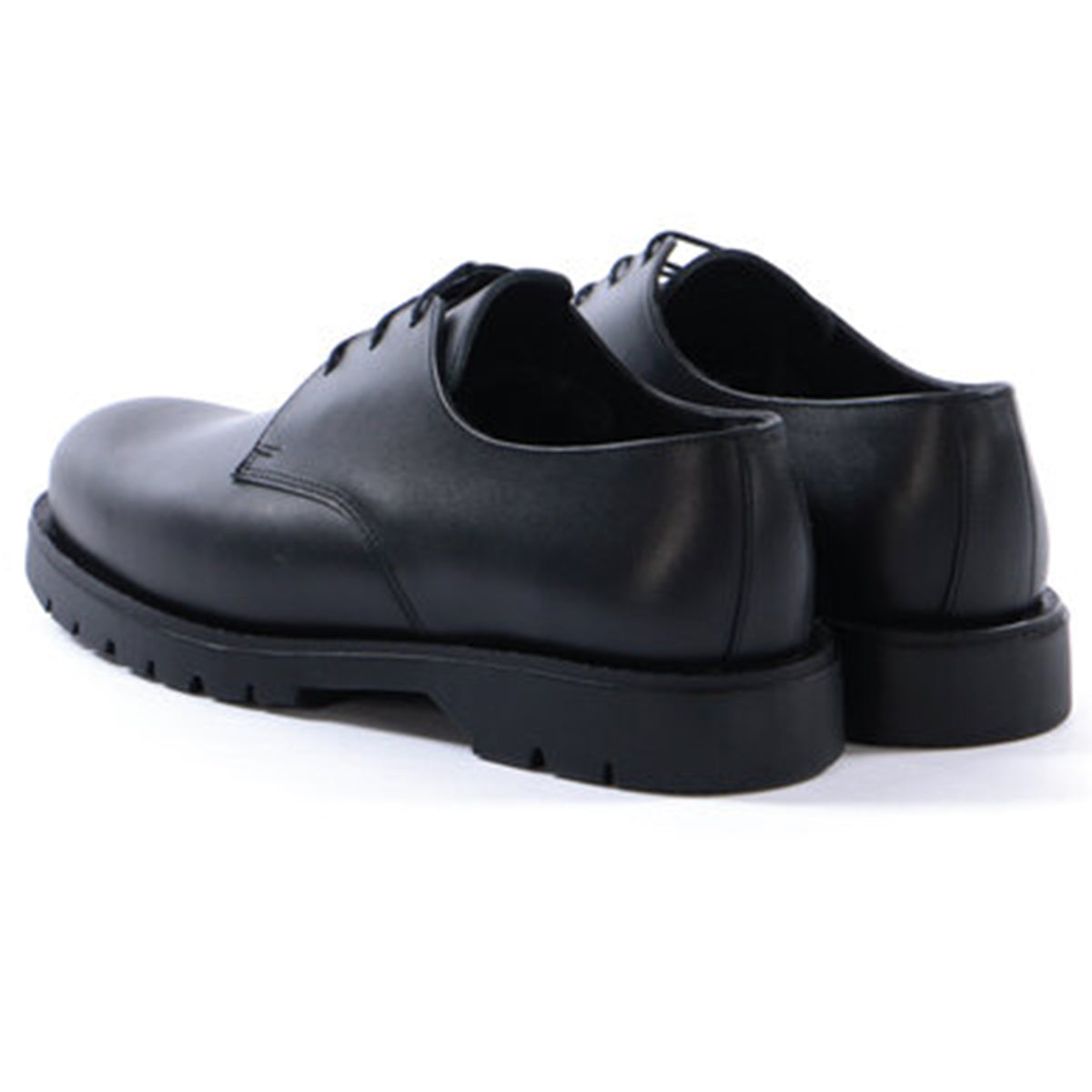 Kleman x Ecole de Pensée Dormance Derby Shoe Collaboration Footwear Black Back Profile