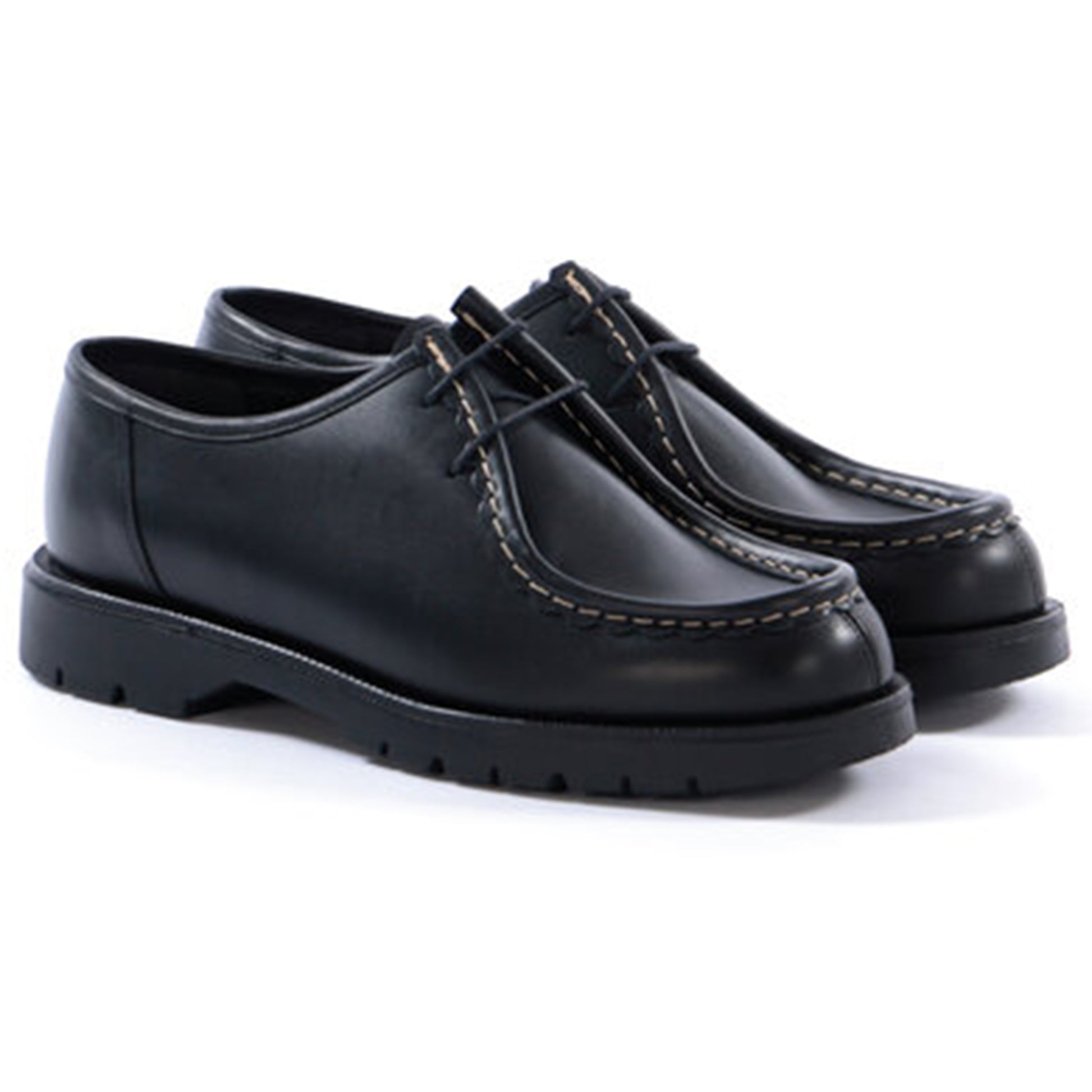 Kleman x Ecole de Pensée Dionee Derby Shoe Collaboration Footwear Black