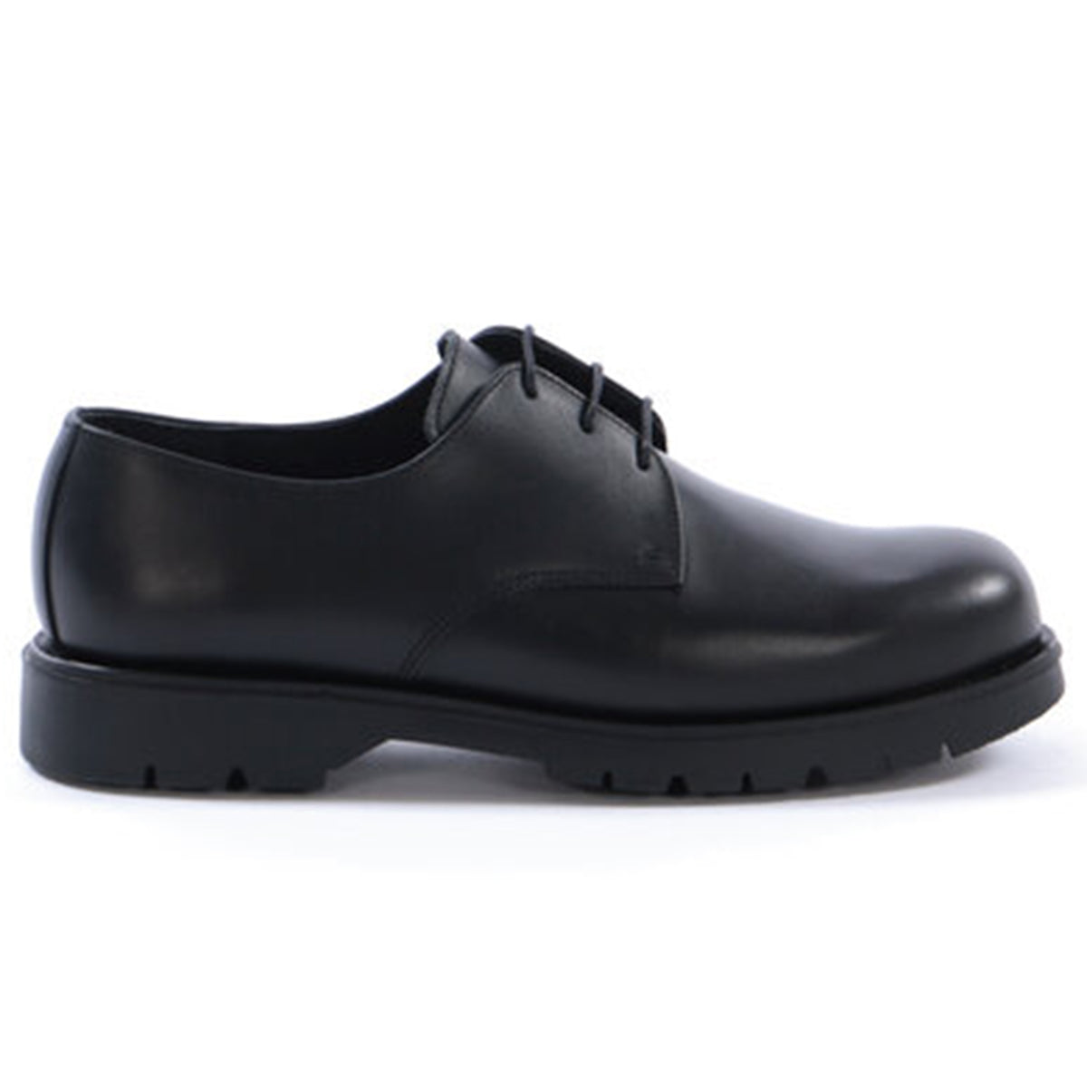 Kleman x Ecole de Pensée Dormance Derby Shoe Collaboration Footwear Black Side Profile