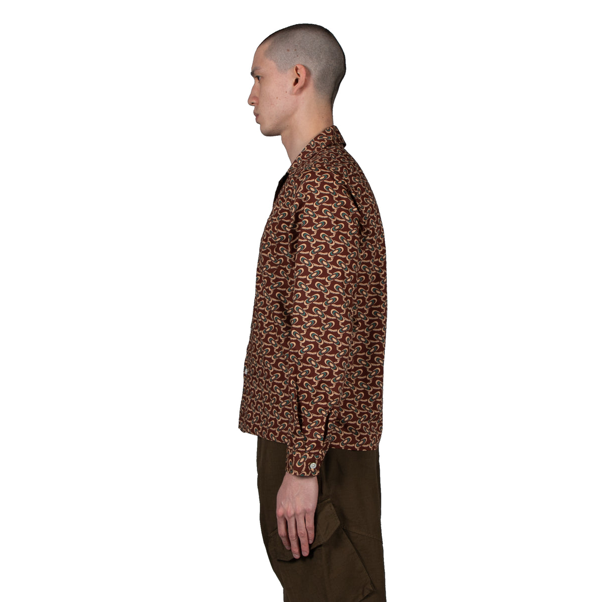 Comma Camp Shirt S/S - Tripper Rust - Wallace Mercantile Shop
