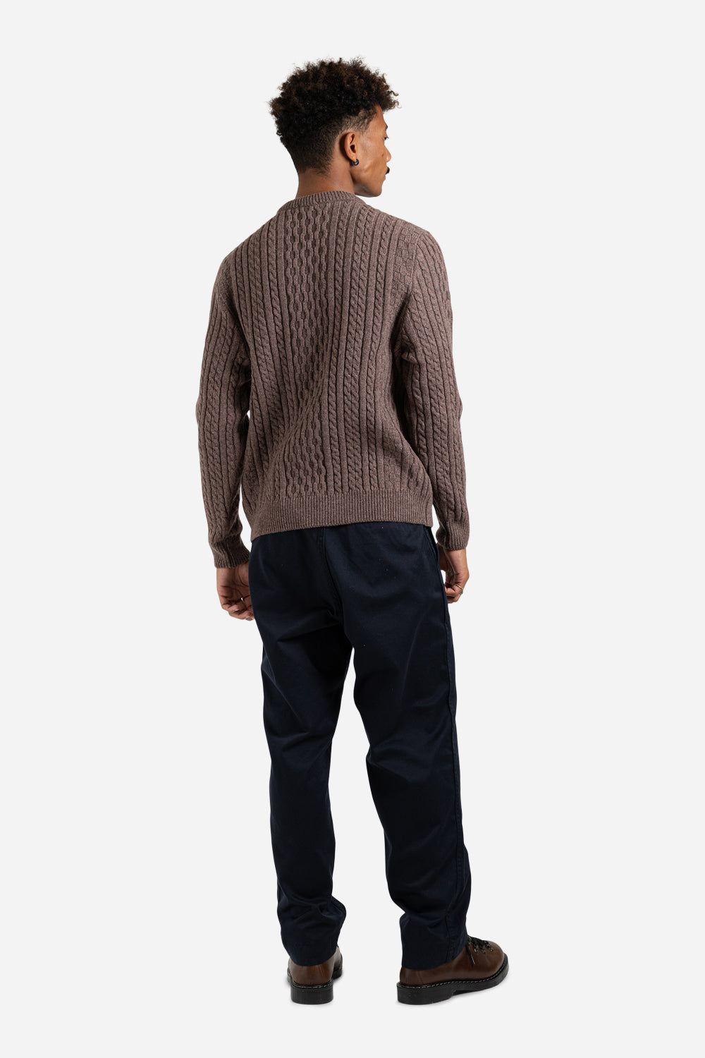 Dark sale tan sweater