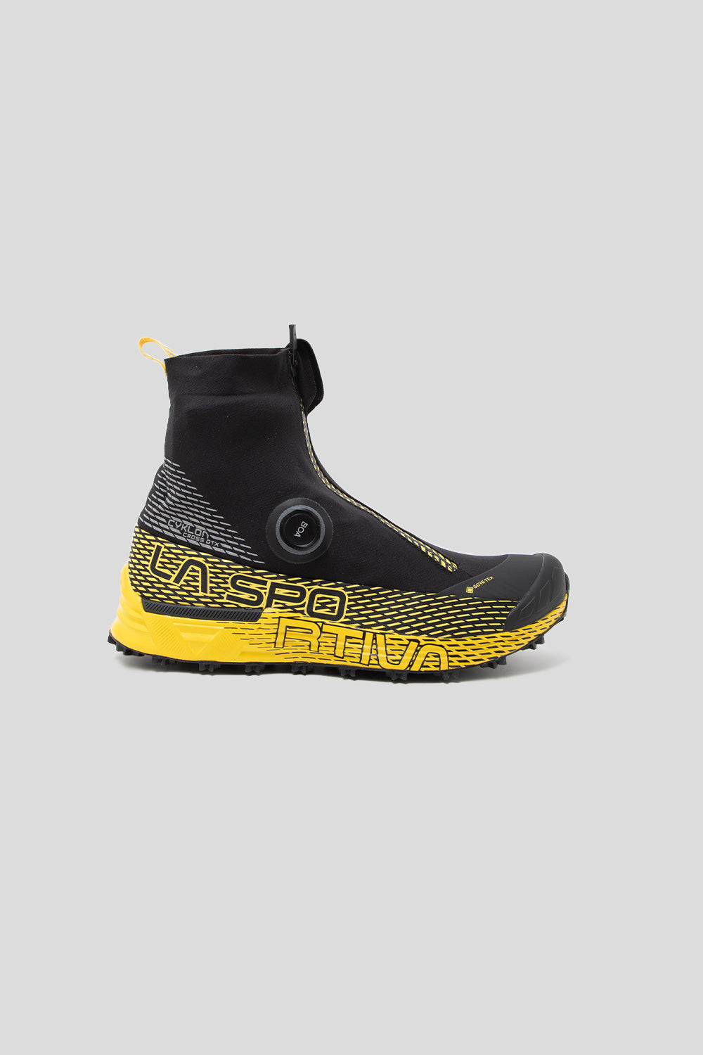 La Sportiva Cyklon Cross GTX Shoe in Black / Yellow