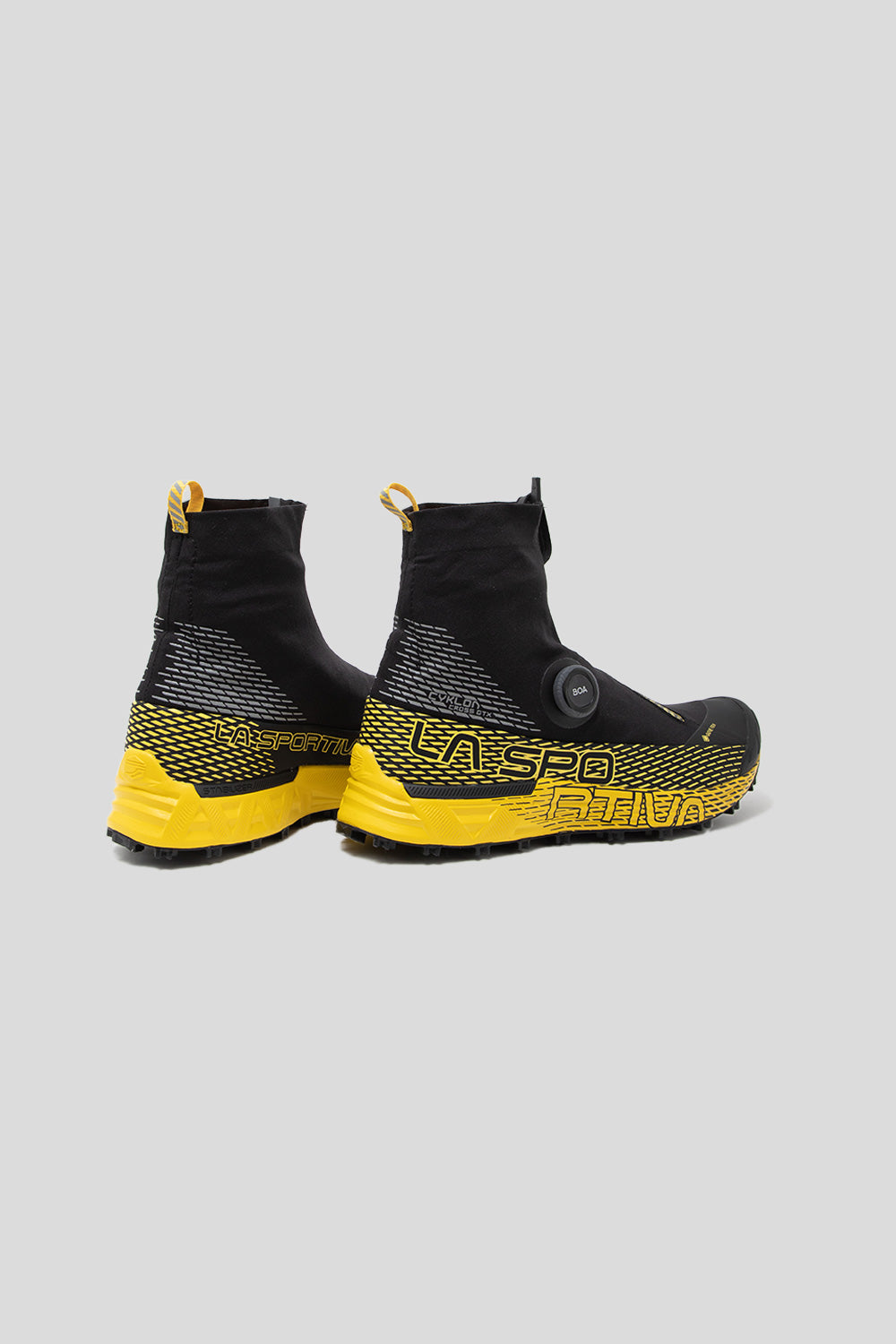 La Sportiva Cyklon Cross GTX Shoe in Black / Yellow