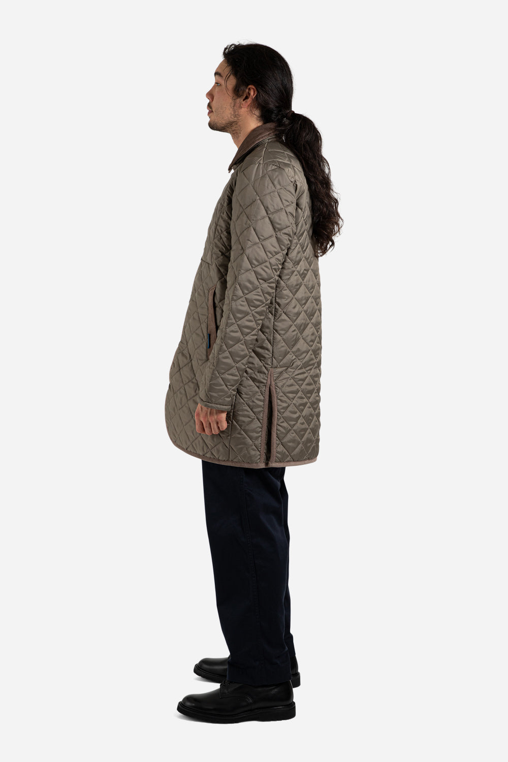 Hooded quilted car outlet coat