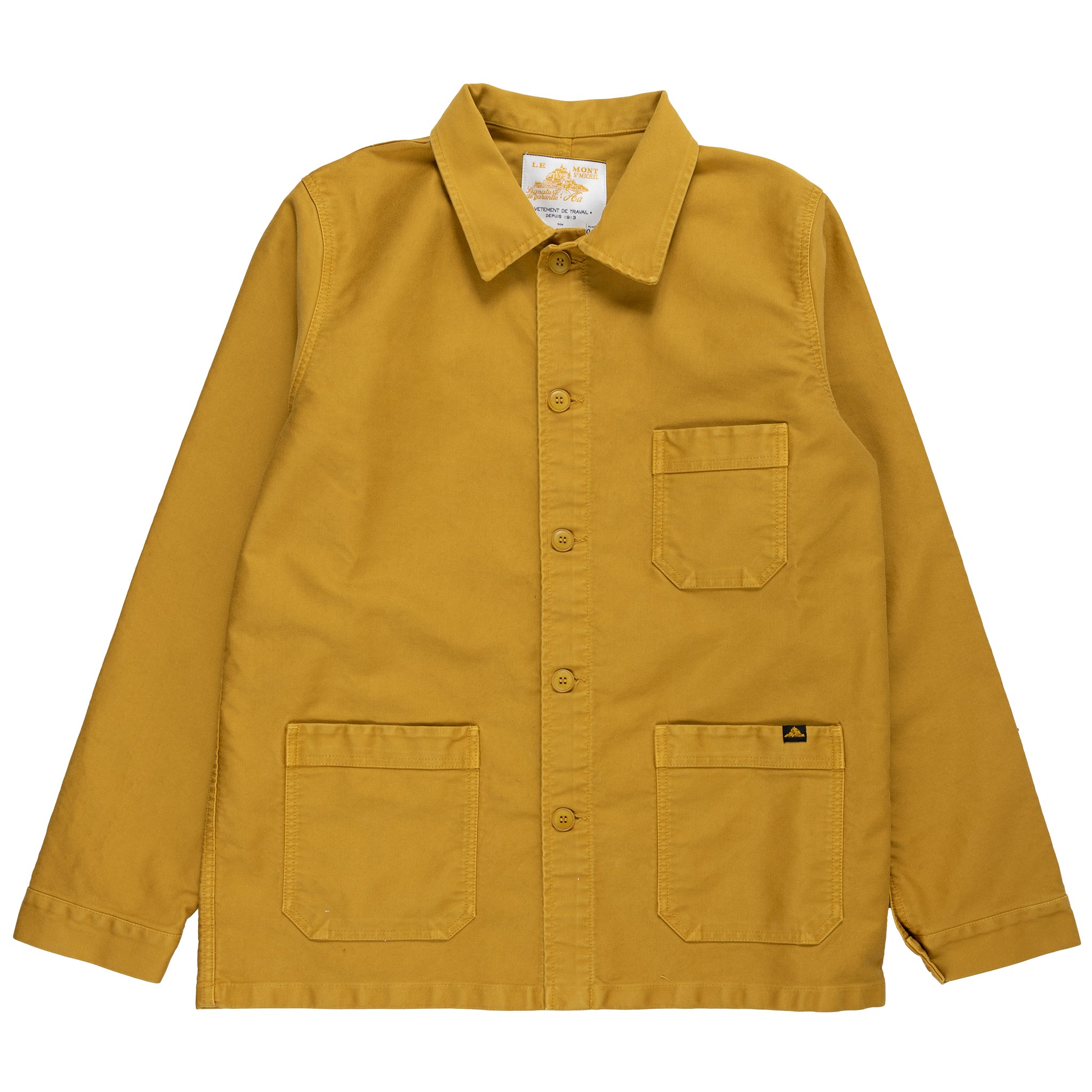 Le Mont Saint-Michel Genuine Work Jacket - Citrus | Wallace