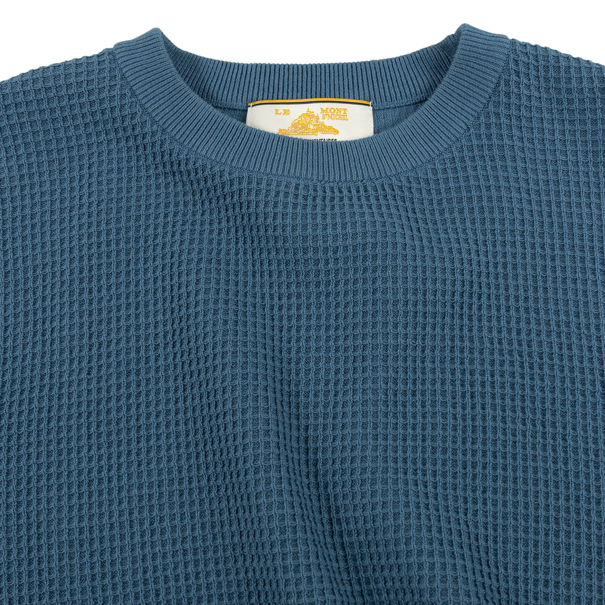 Graphic Knit Sweater - Indigo