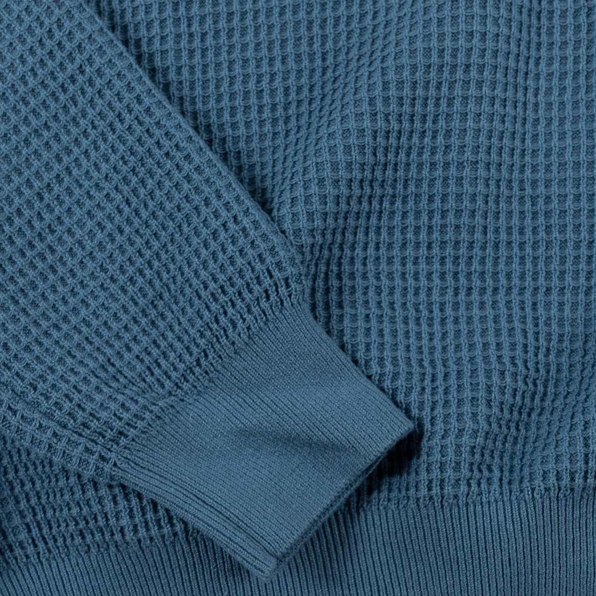 Graphic Knit Sweater - Indigo