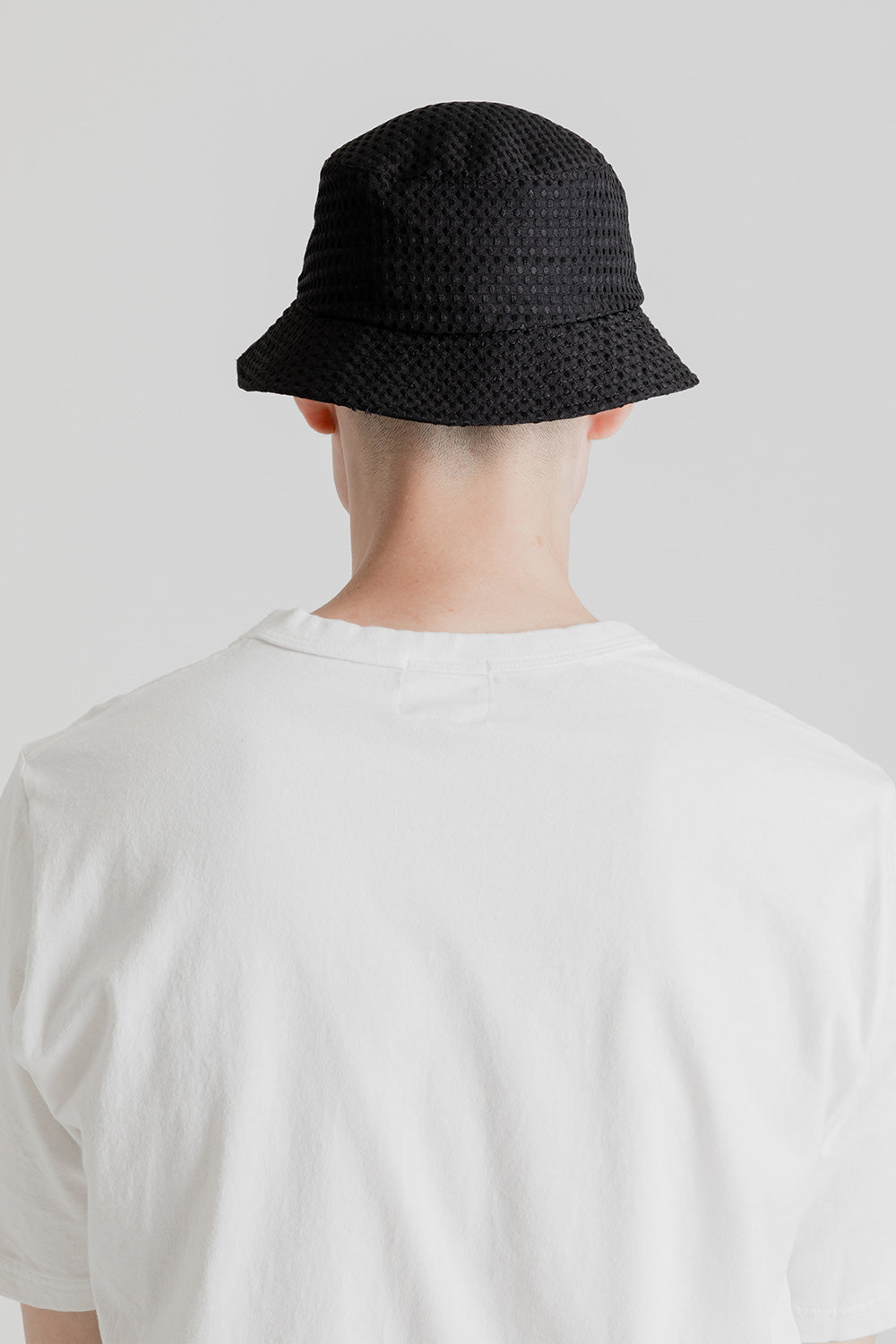 Lite Year Dobby Bucket Hat in Black