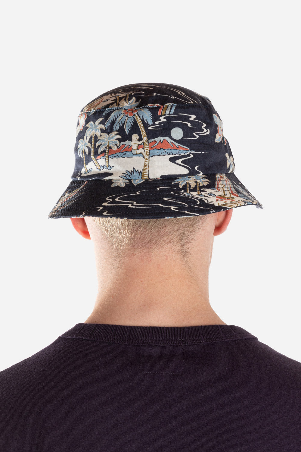 lite-year-hawaiian-bucket-hat-navy