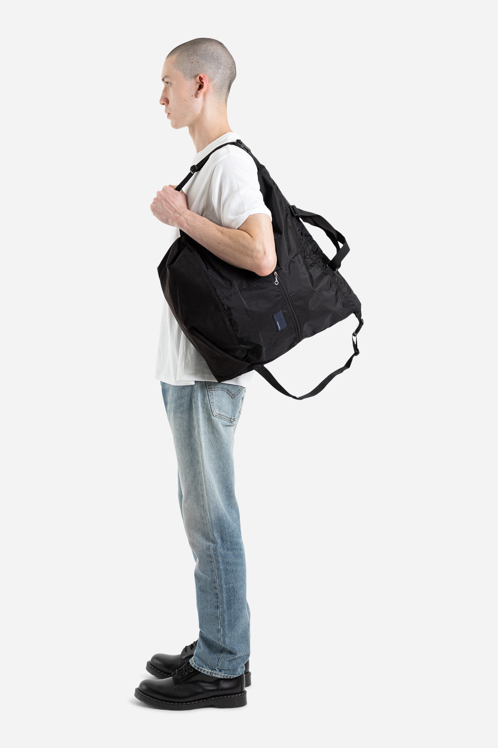Nanamica 2 Way Shoulder Bag in Black
