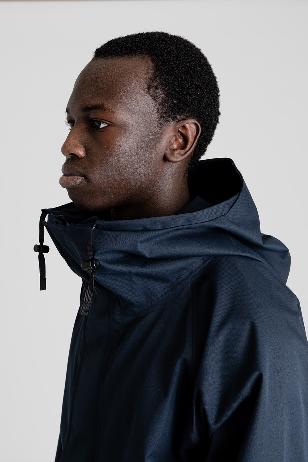 Nanamica 2L GORE-TEX Cruiser Jacket in Navy | Wallace Mercantile Shop