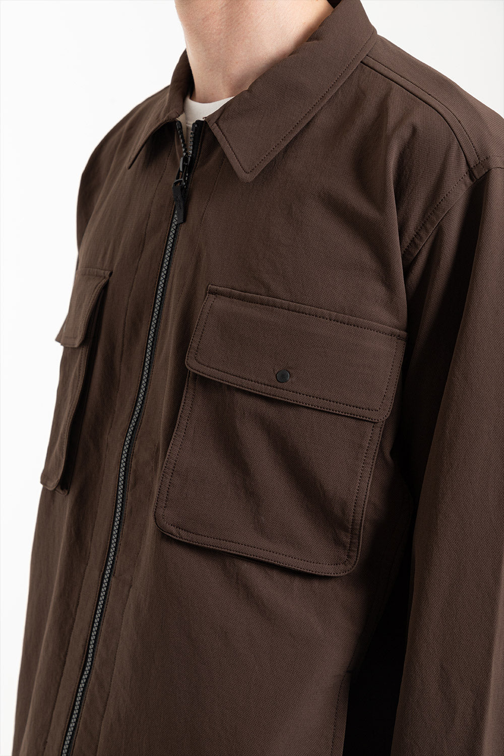 nanamica-alphadry-jacket-brown