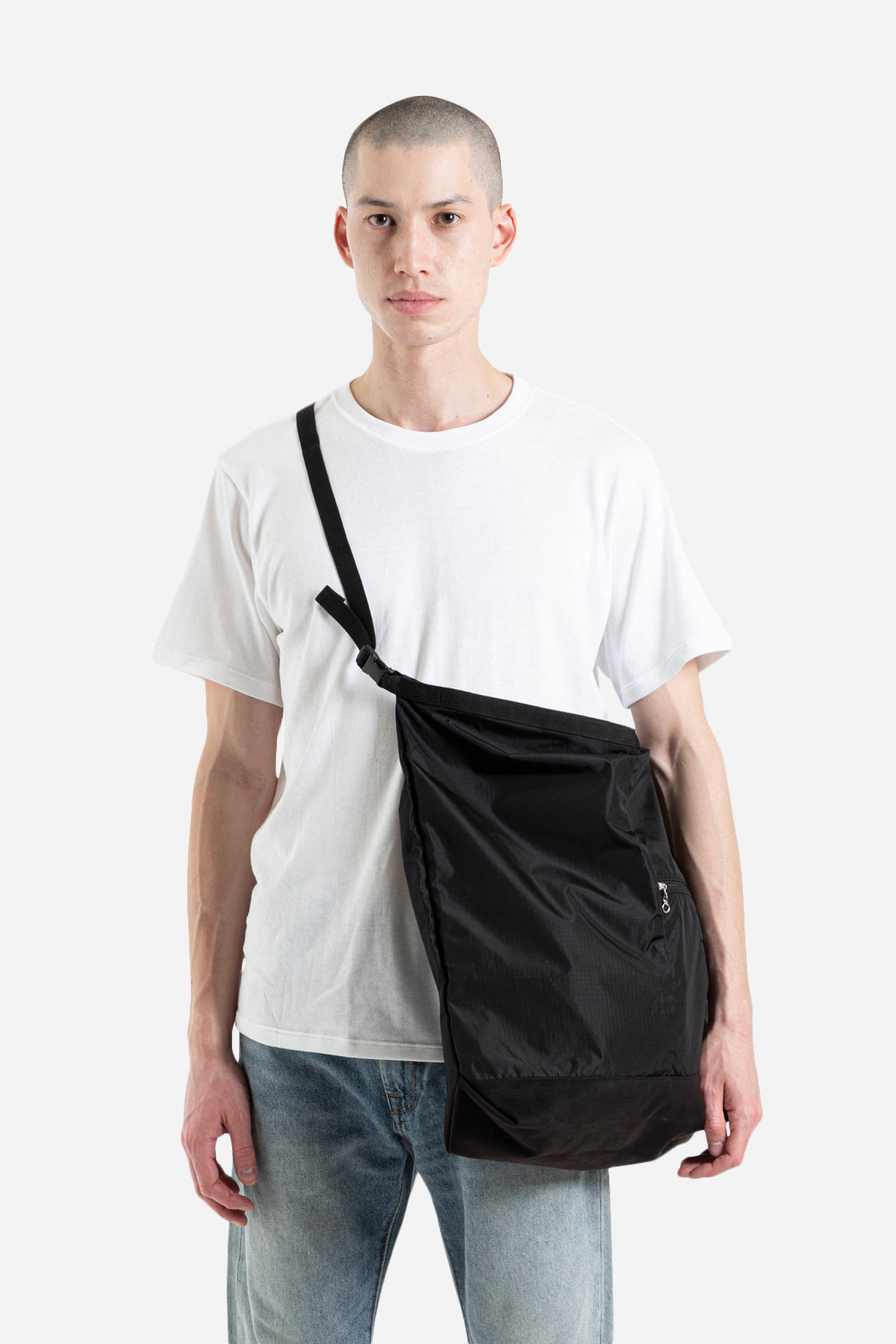 Nanamica Utility Shoulder Bag (large) in black