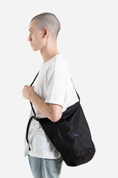 nanamica ナナミカ Utility Shoulder Bag OOAL Nanamica Utility Shoulder Bag (Small) in Black - Wallace