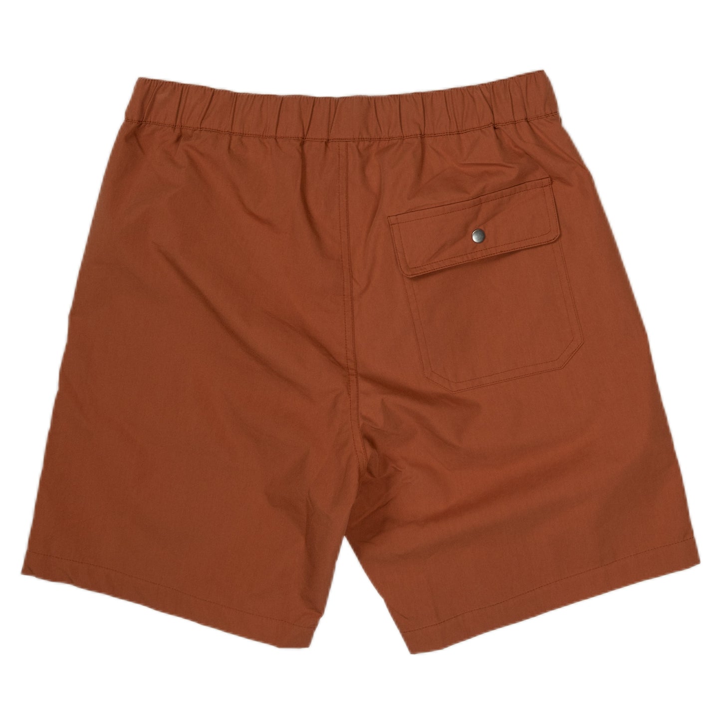 native north paper shorts bottoms rust back
