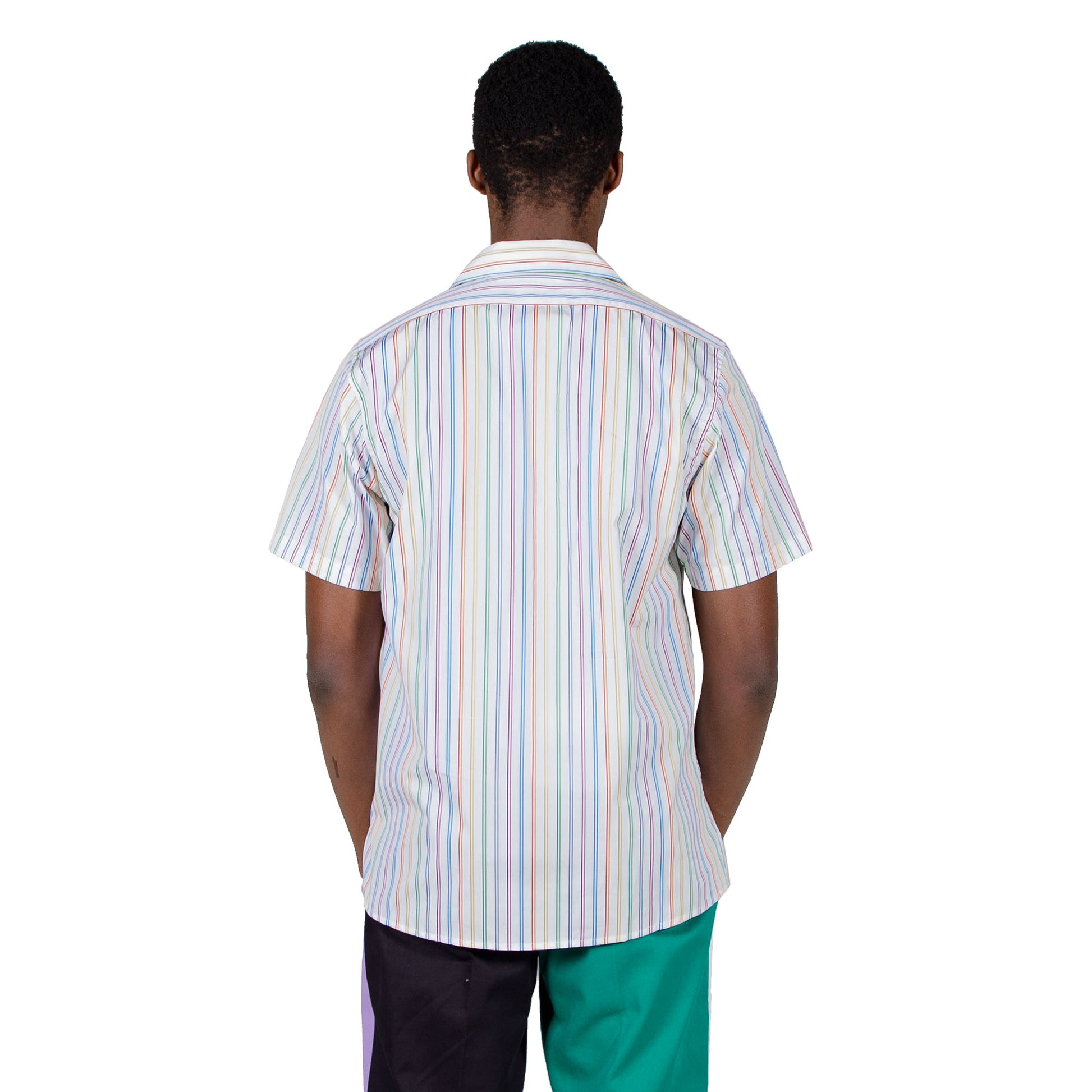 shop Reception shirt online bowling short sleeve multicolor stripes