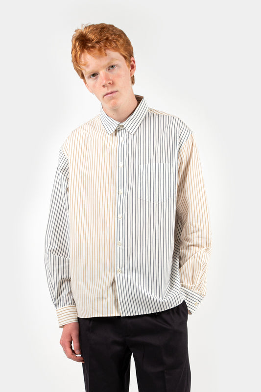 reception loose financial shirt in multicolor